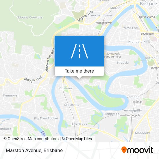 Marston Avenue map