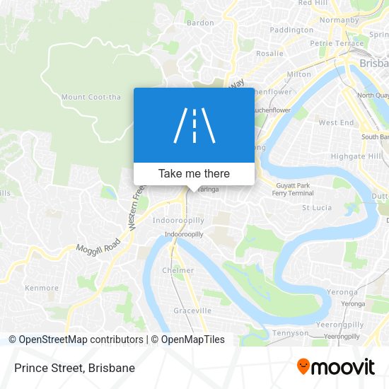 Prince Street map