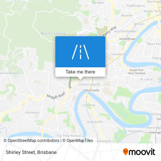 Shirley Street map