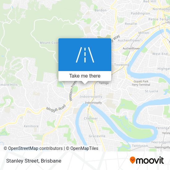 Stanley Street map