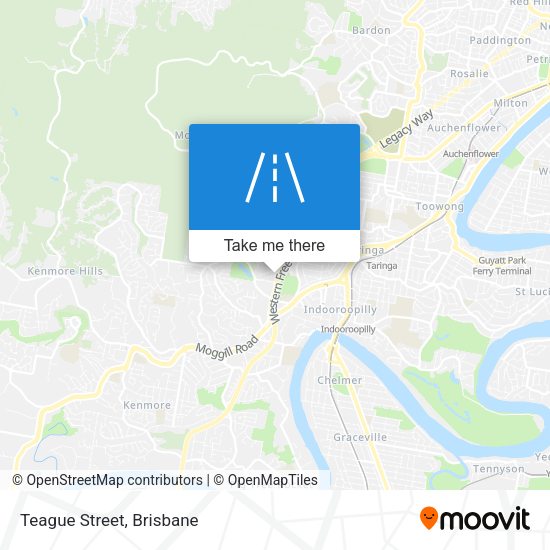 Teague Street map
