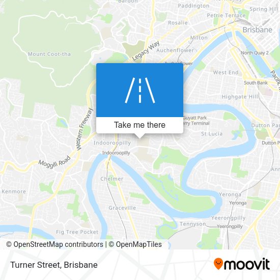 Turner Street map