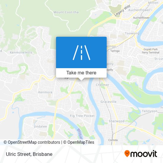 Ulric Street map