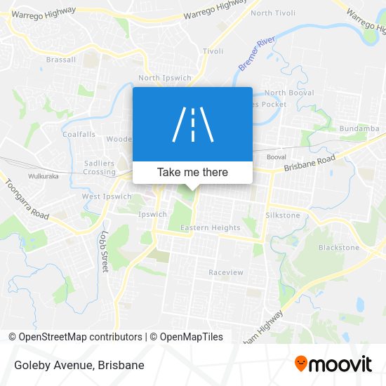 Goleby Avenue map