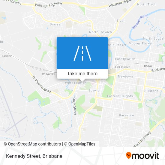 Kennedy Street map