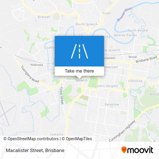 Macalister Street map