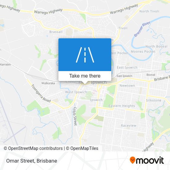 Omar Street map