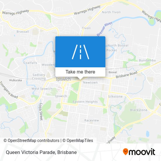 Queen Victoria Parade map
