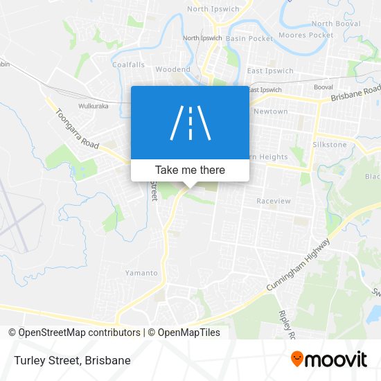 Turley Street map