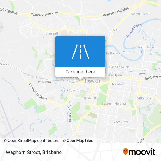 Waghorn Street map