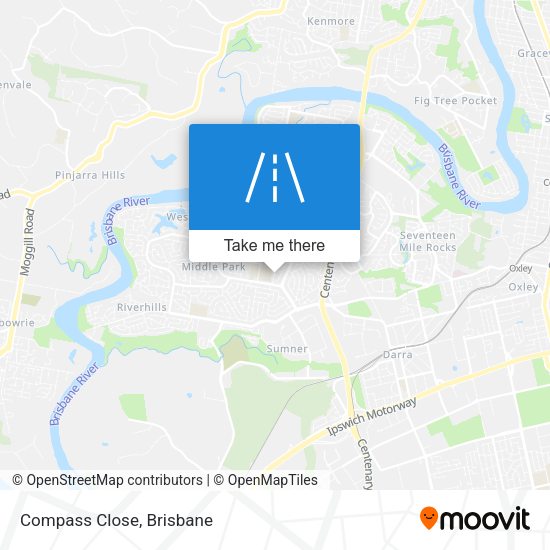 Compass Close map