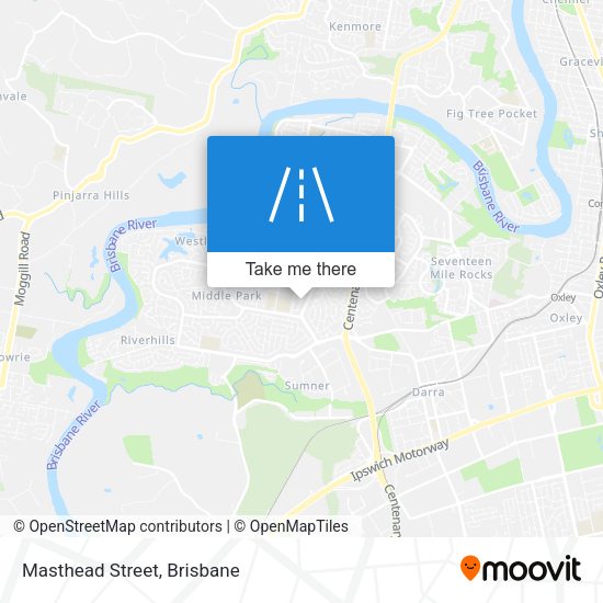 Masthead Street map