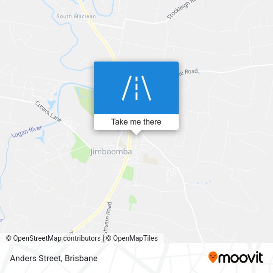Anders Street map