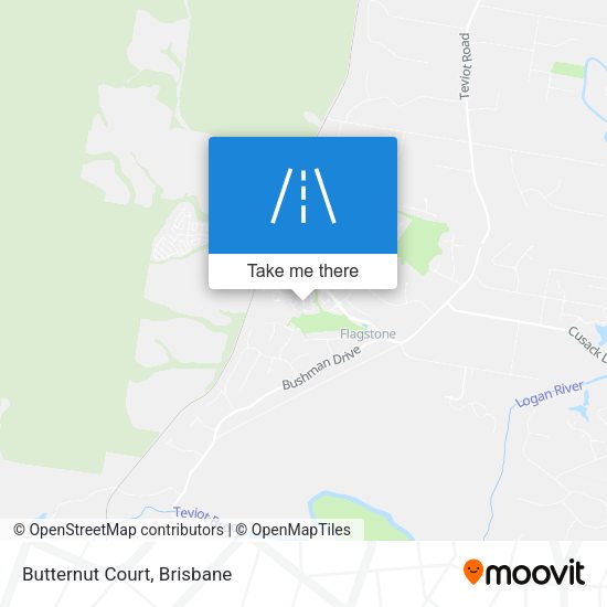 Butternut Court map