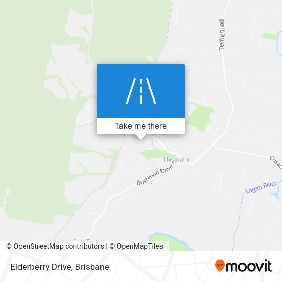 Elderberry Drive map