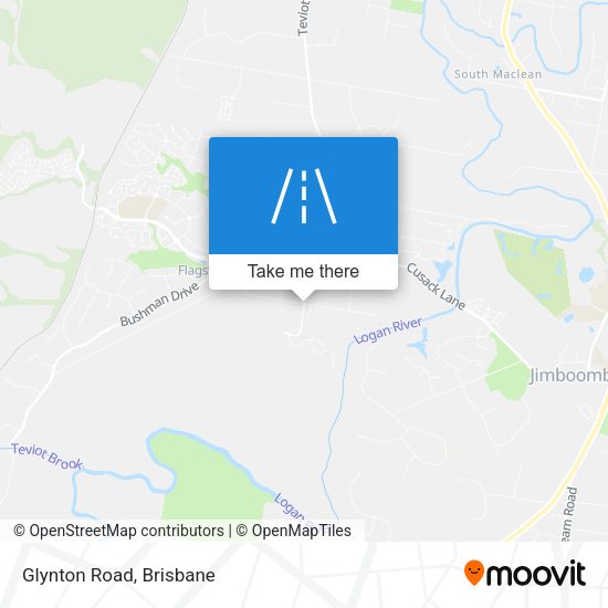 Glynton Road map