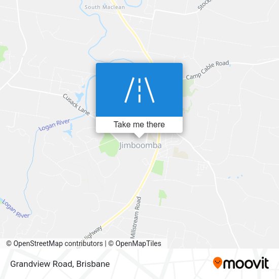 Grandview Road map