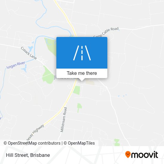 Hill Street map