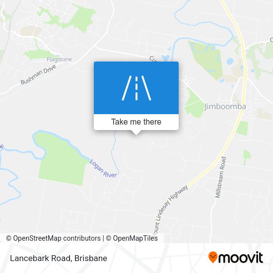 Lancebark Road map