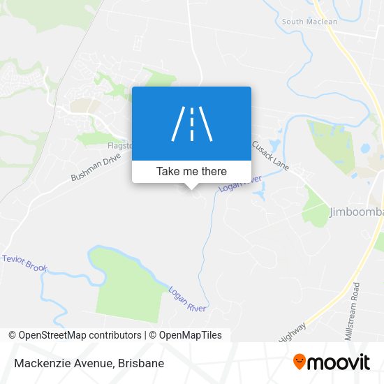 Mackenzie Avenue map