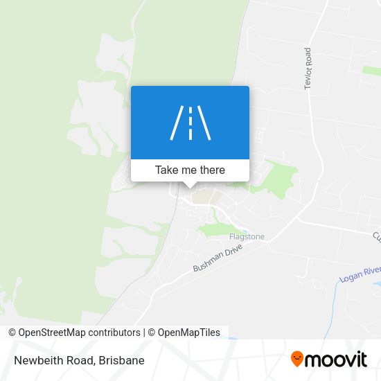 Newbeith Road map