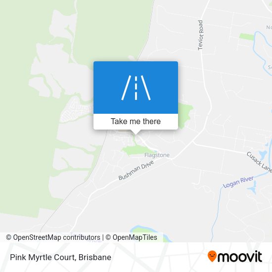 Pink Myrtle Court map