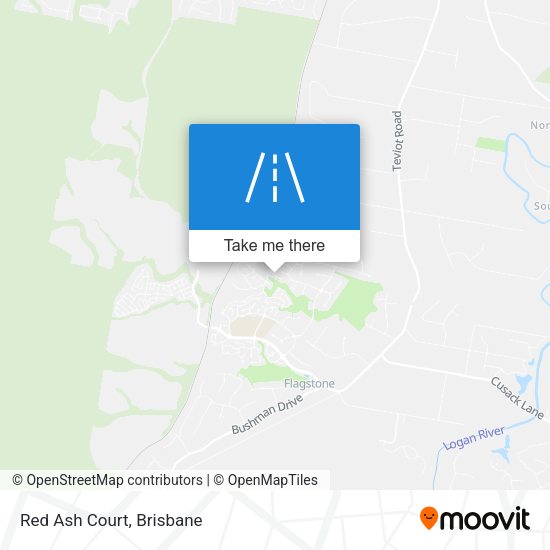 Red Ash Court map