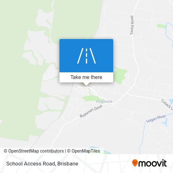 School Access Road map