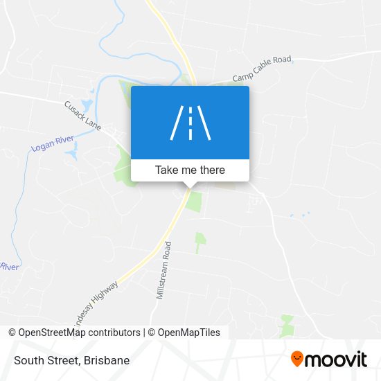 South Street map