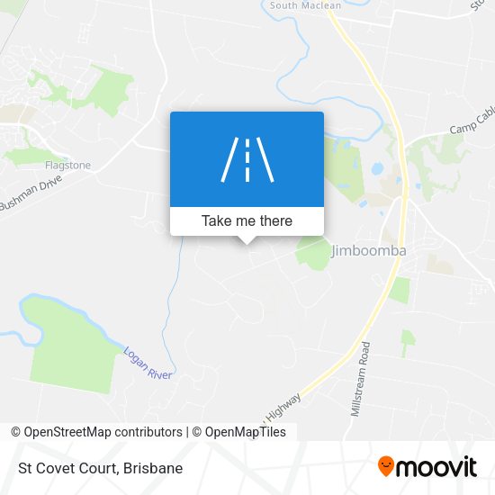 St Covet Court map