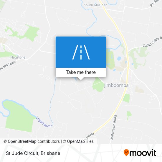 St Jude Circuit map