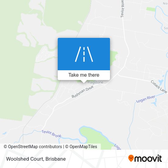 Woolshed Court map