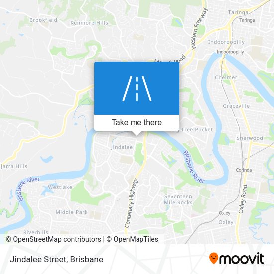 Jindalee Street map