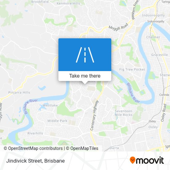 Jindivick Street map