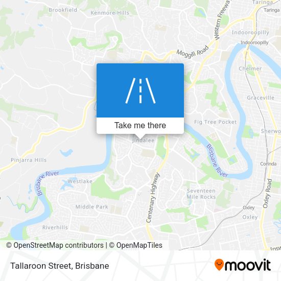 Tallaroon Street map
