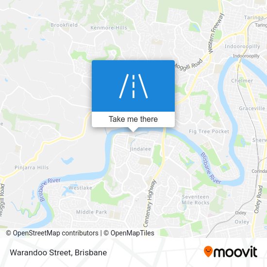 Warandoo Street map