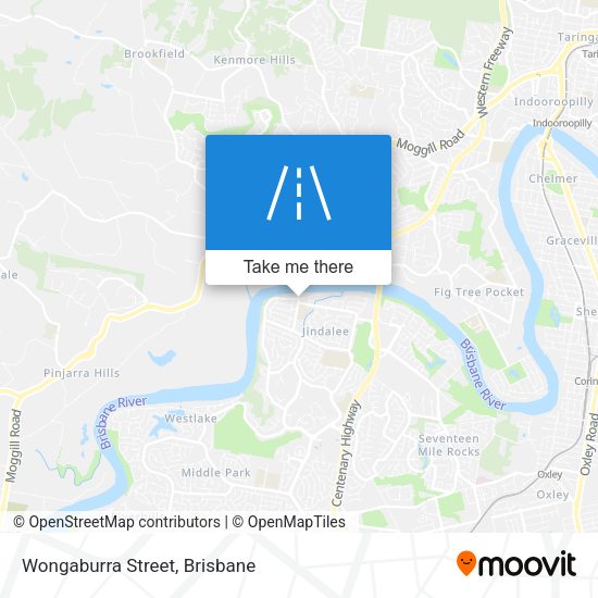 Wongaburra Street map
