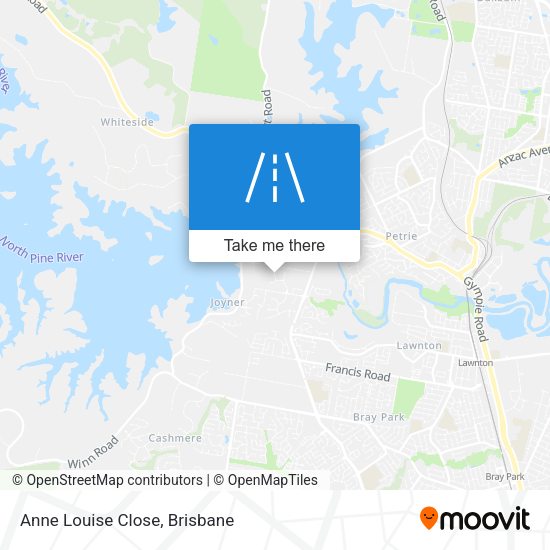 Anne Louise Close map