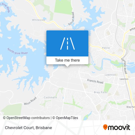 Chevrolet Court map
