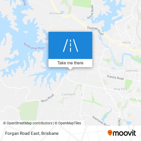 Forgan Road East map