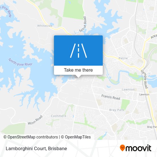 Lamborghini Court map