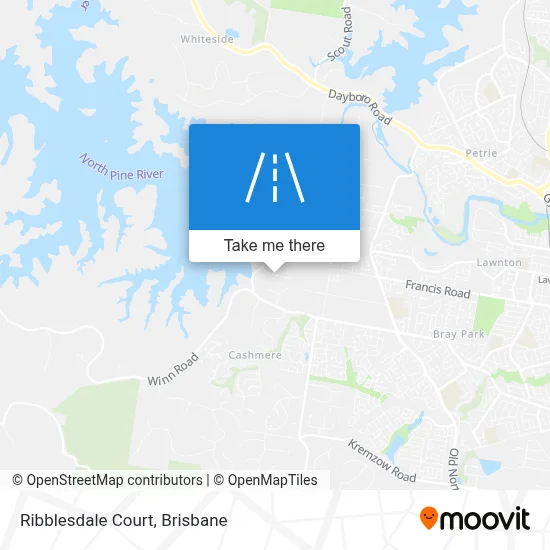 Mapa Ribblesdale Court