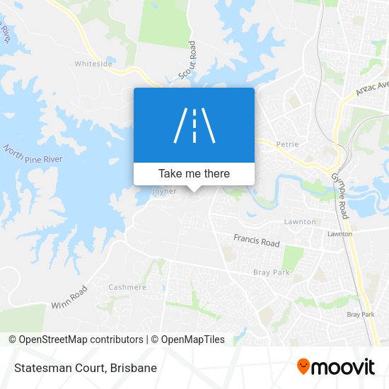 Statesman Court map