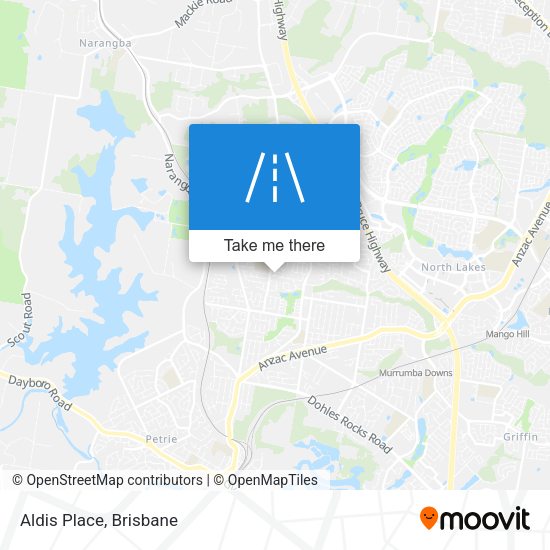 Aldis Place map