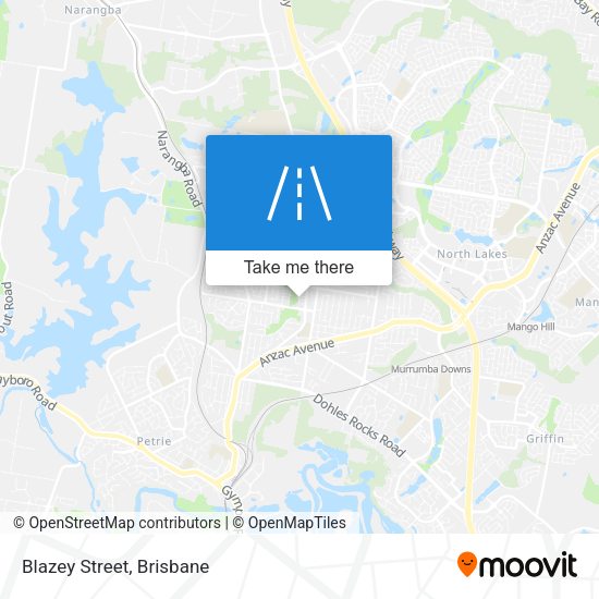 Blazey Street map