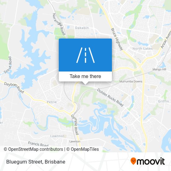Bluegum Street map