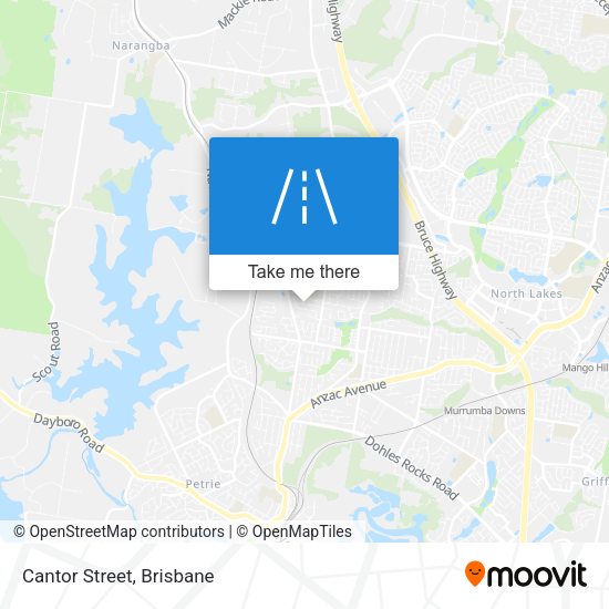 Cantor Street map