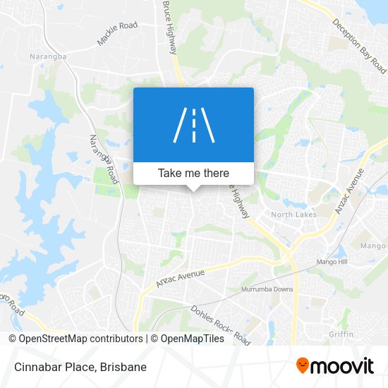 Cinnabar Place map