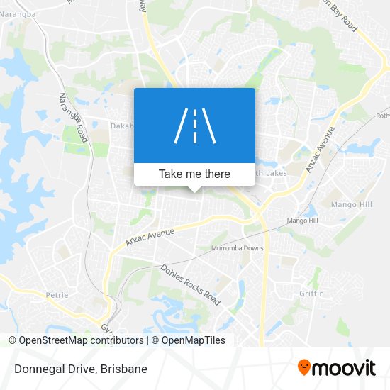 Donnegal Drive map