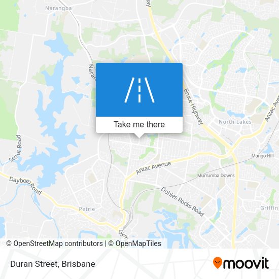 Duran Street map